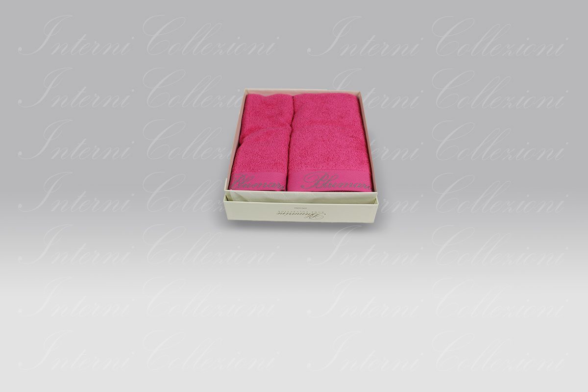 Coppia Spugna SPA fucsia Blumarine Coppia Spugna SPA fucsia Blumarine