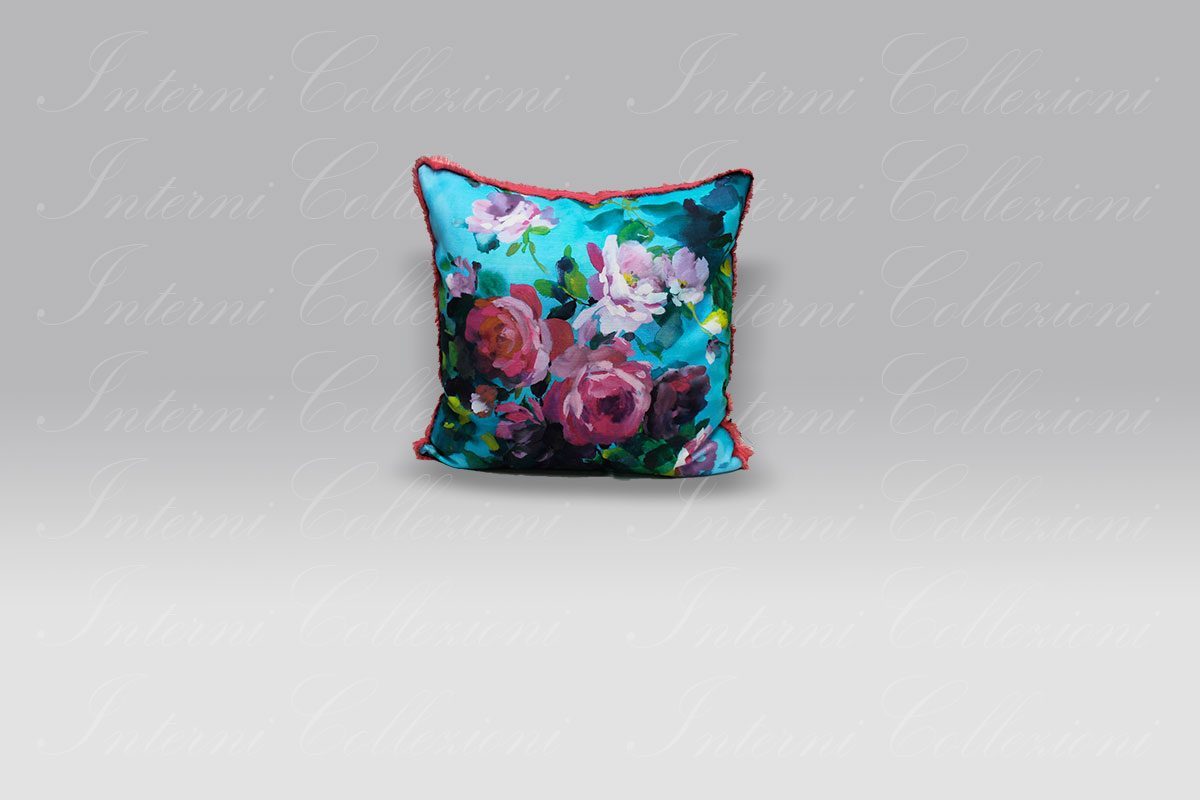 Cuscino Bouquet de Roses tourquoise Designers Guild Cuscino Bouquet de Roses tourquoise Designers Guild