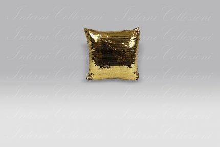 Cuscino Paillettes oro Bagnaresi Casa