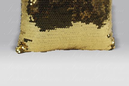 Cuscino Paillettes oro Bagnaresi Casa