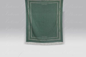 Plaid Belt verde Borbonese