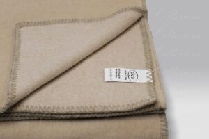 Plaid Dakota bamboo pile beige Dea