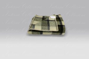 Plaid Scozia Lana Cotta verde Dea