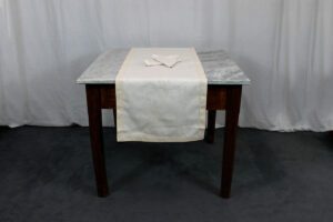 Runner con tovaglioli Gioia oro Tessitura Randi