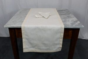 Runner con tovaglioli Gioia oro Tessitura Randi