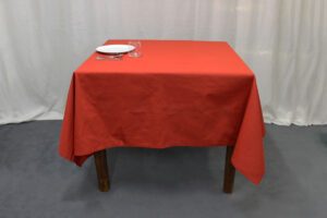 Tovaglia Minimal rosso Tag House