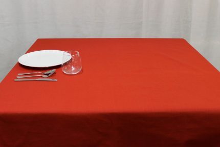 Tovaglia Minimal rosso Tag House