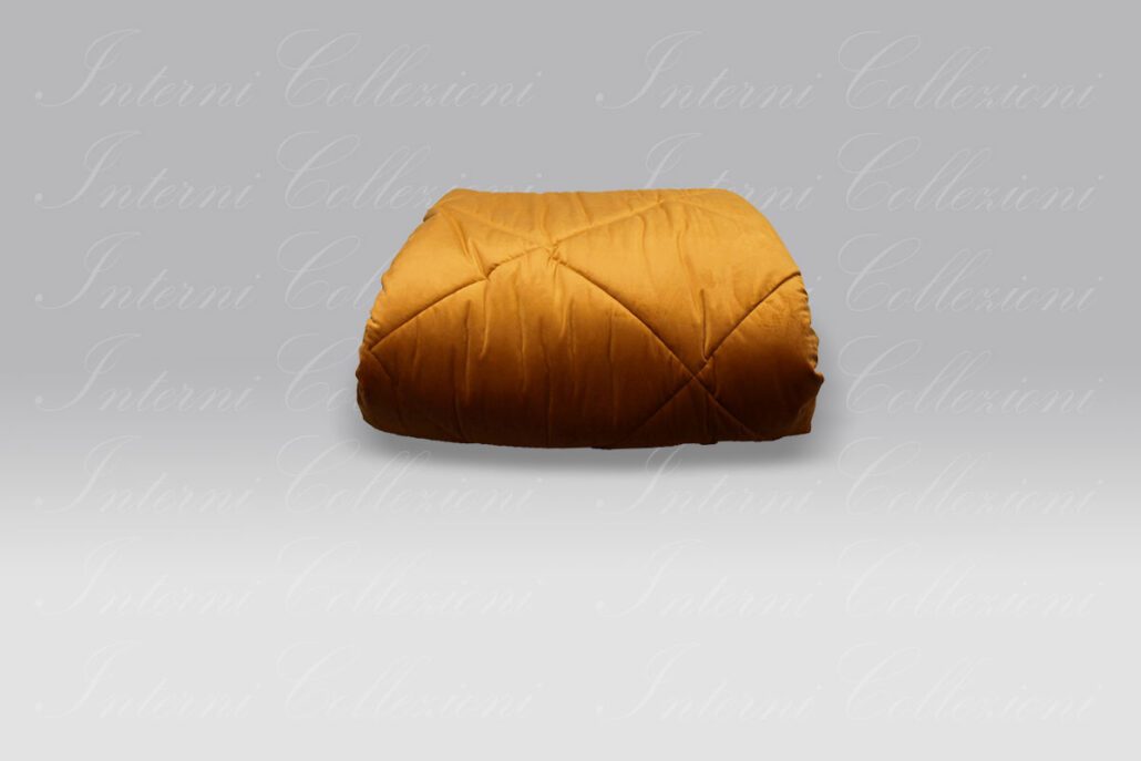 Trapunta 200gr. Bloom Velvet ruggine Tessitura Randi