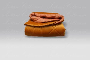 Trapunta 200gr. Bloom Velvet ruggine Tessitura Randi