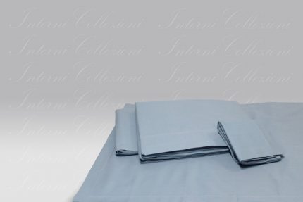 Completo Lenzuola Village azzurro Micol