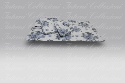 Completo Letto Isole I20 azzurro Dea