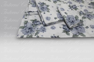 Completo Letto Isole I20 azzurro Dea