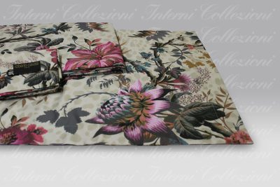 Completo Sacco Botanic Twist pink Roberto Cavalli