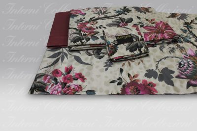Completo Sacco Botanic Twist pink Roberto Cavalli