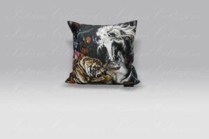 Cuscino Michelangelo black 60x60 Roberto Cavalli
