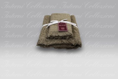 Set Spugna Petali tortora Tessitura Randi