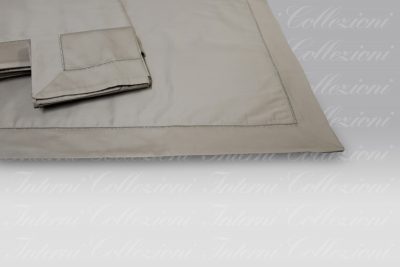 Completo Lenzuola Hollywood tortora Agostini
