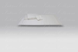 Completo Lenzuola Maine raso bianco Micol