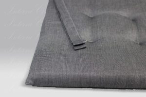 Cuscino Seduta Cangiante grigio scuro 1181 Bossi Casa