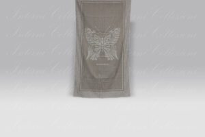 Telo Mare Butterfly tortora Borbonese