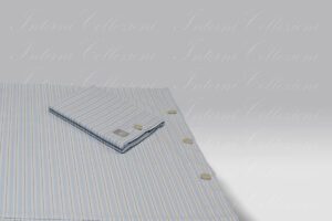 Coppia Federe M8401 azzurro Martha O'Neil
