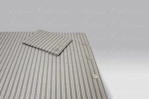 Coppia Federe M8401 tortora Martha O'Neil