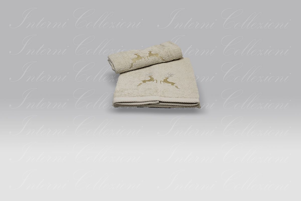 Coppia Spugna Merano beige Dea Coppia Spugna Merano beige Dea