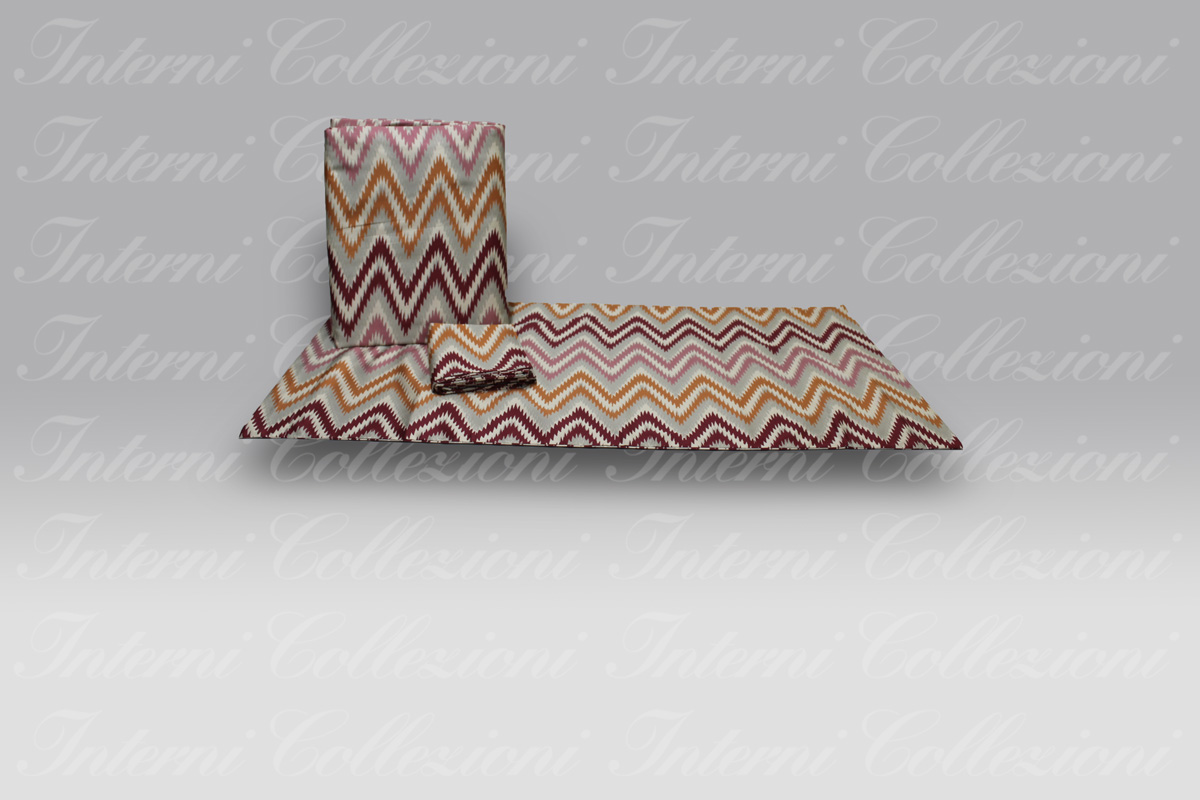 Parure Sacco Zig Zag 8437 rosa Tag House Parure Sacco Zig Zag 8437 rosa Tag House