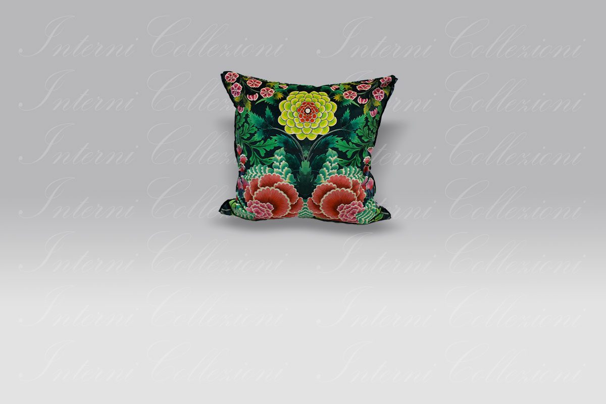 Cuscino-Brocart-Velour-noir-Designers-Guild Cuscino Brocart Velour noir Designers Guild