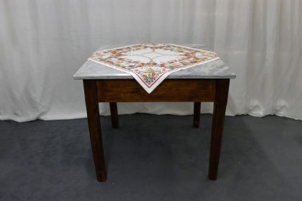 Centrotavola Noel Gourmand Tessitura Toscana Telerie