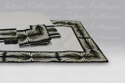 Completo Lenzuola Ray ivory Roberto Cavalli