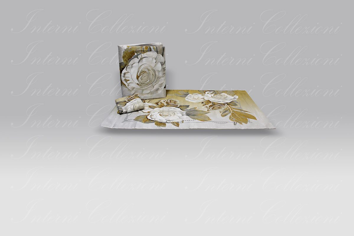 Parure sacco Bloom Gold Tessitura Randi Parure sacco Bloom Gold Tessitura Randi