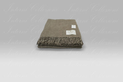 Plaid Glenn brown Co.Bi. - Copertificio Biellese