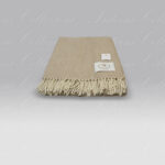 Plaid Thomas beige Copertificio Biellese