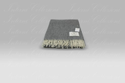 Plaid Thomas grigio Co.Bi. - Copertificio Biellese