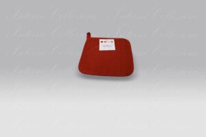 Presina con tasca Minimal rosso candeggiabile Tag House