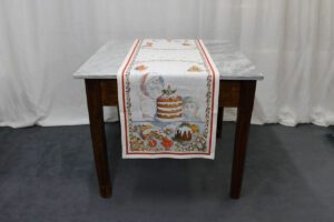 Runner Noel Gourmand Tessitura Toscana Telerie