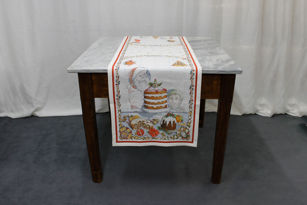 Runner Noel Gourmand Tessitura Toscana Telerie Runner Noel Gourmand Tessitura Toscana Telerie