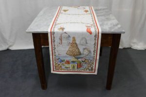 Runner Noel Gourmand Tessitura Toscana Telerie