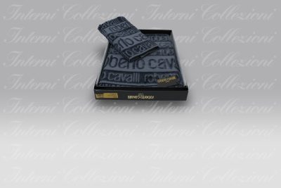 Set Spugna Written grey Roberto Cavalli