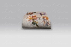 Trapunta 200gr. Bloom Margot beige velluto Tessitura Randi