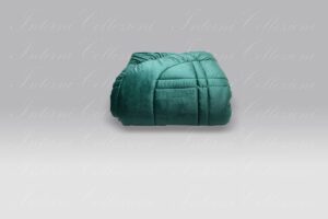 Trapunta Velour verde Dea