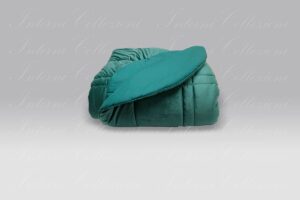 Trapunta Velour verde Dea
