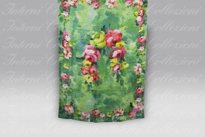 Plaid Ghirlanda emerald Designers Guild
