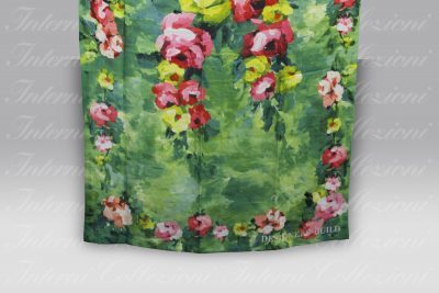Plaid Ghirlanda emerald Designers Guild
