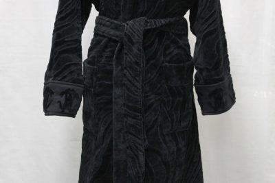 Accappatoio Okapi black Roberto Cavalli