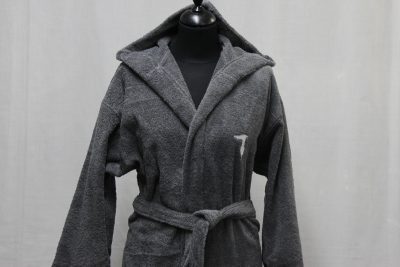 Accappatoio Ribbon dark grey Trussardi