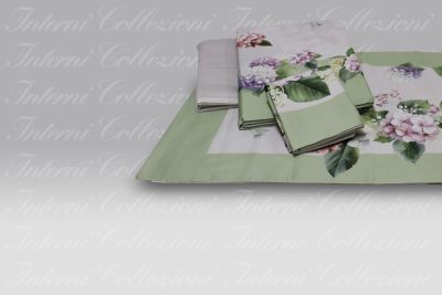Completo Letto Bloom Hydrangea Tessitura Randi