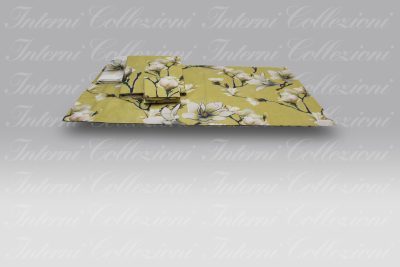 Completo Letto Kyoto ocra Tessitura Randi