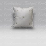 Cuscino Api Satin bianco-beige Mastro Raphael